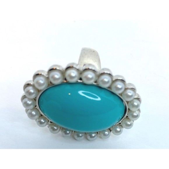 Guess Silver Ring Size7/8 COSTUME JEWELRY, Boho, Western Style - Picture 7 of 9